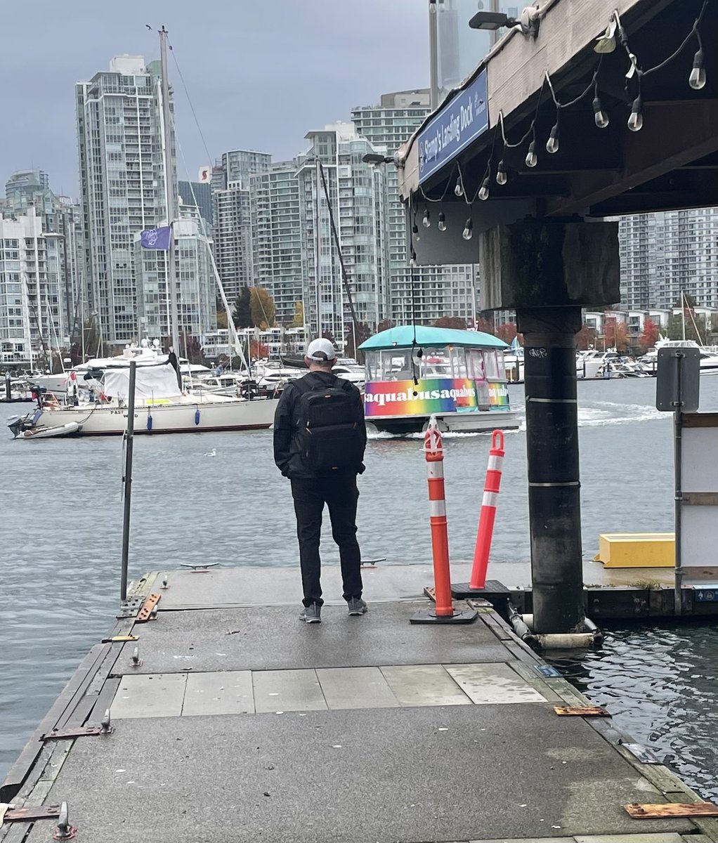 rbb_brown's tweet photo. A very convenient water taxi to take us across the harbor, but I was disappointed Reuben Kincaid wasn’t behind the wheel.
#CmonGetHappy https://t.co/6pEsRGSevL