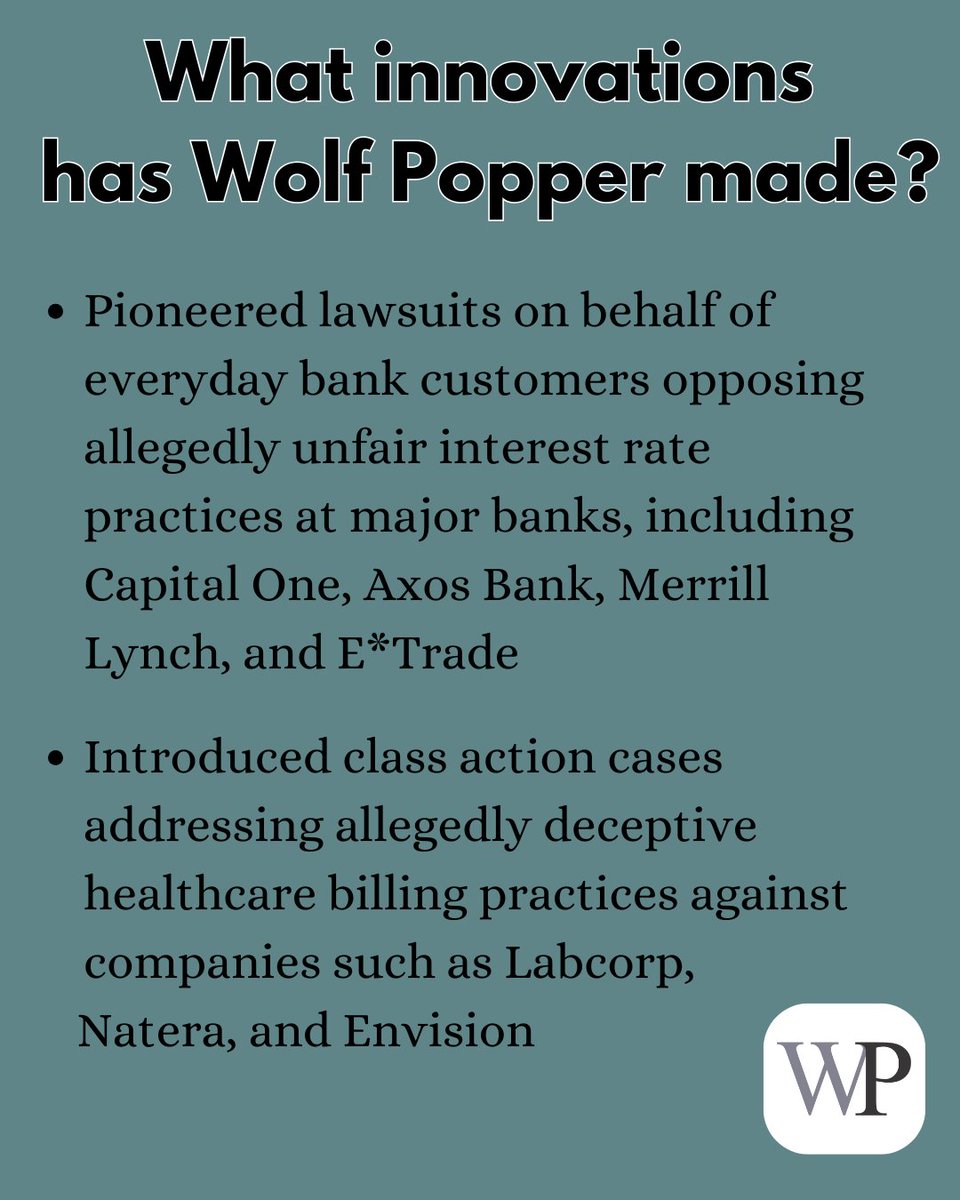 Wolf Popper is very pleased to accept the Innovation Excellence Award 2025 from The CEO Views!
We are excited to keep innovating and invigorating the legal industry with the work we do. 

#lawfirm #theceoviews #innovationaward