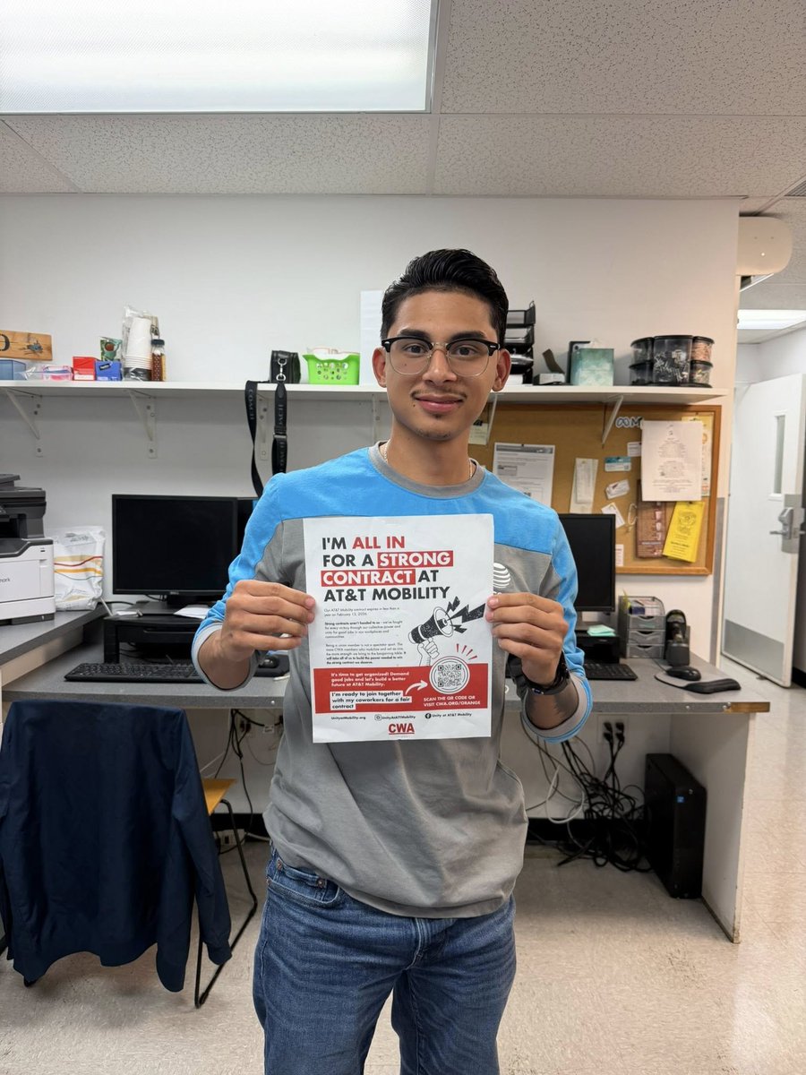 CWA Local 7708 members in Colorado Springs and Pueblo, CO are ALL in for a strong contract at AT&amp;T Mobility. Are you?