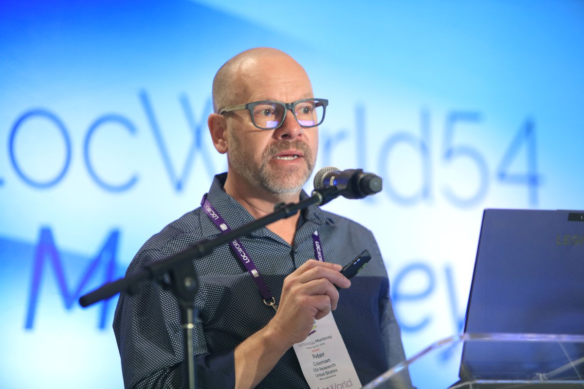 At #LocWorld54 Monterey, the message was clear: the industry is evolving from language services to global content.

📘 Explore this transformation in our report “Post-localization Era” — available free with registration: hubs.li/Q03RW6m_0