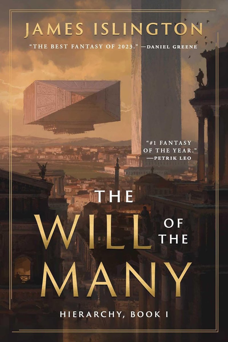 windjacker's tweet image. #FantasyIndiesNovember 5:

Last read: The Tainted Cup by Robert Jackson Bennett (4/5⭐️)
Currently reading: Will of the Many by James Islington (TBD)
Next read: probably Wasp bt Eric Frank Russel, but open to suggestions!