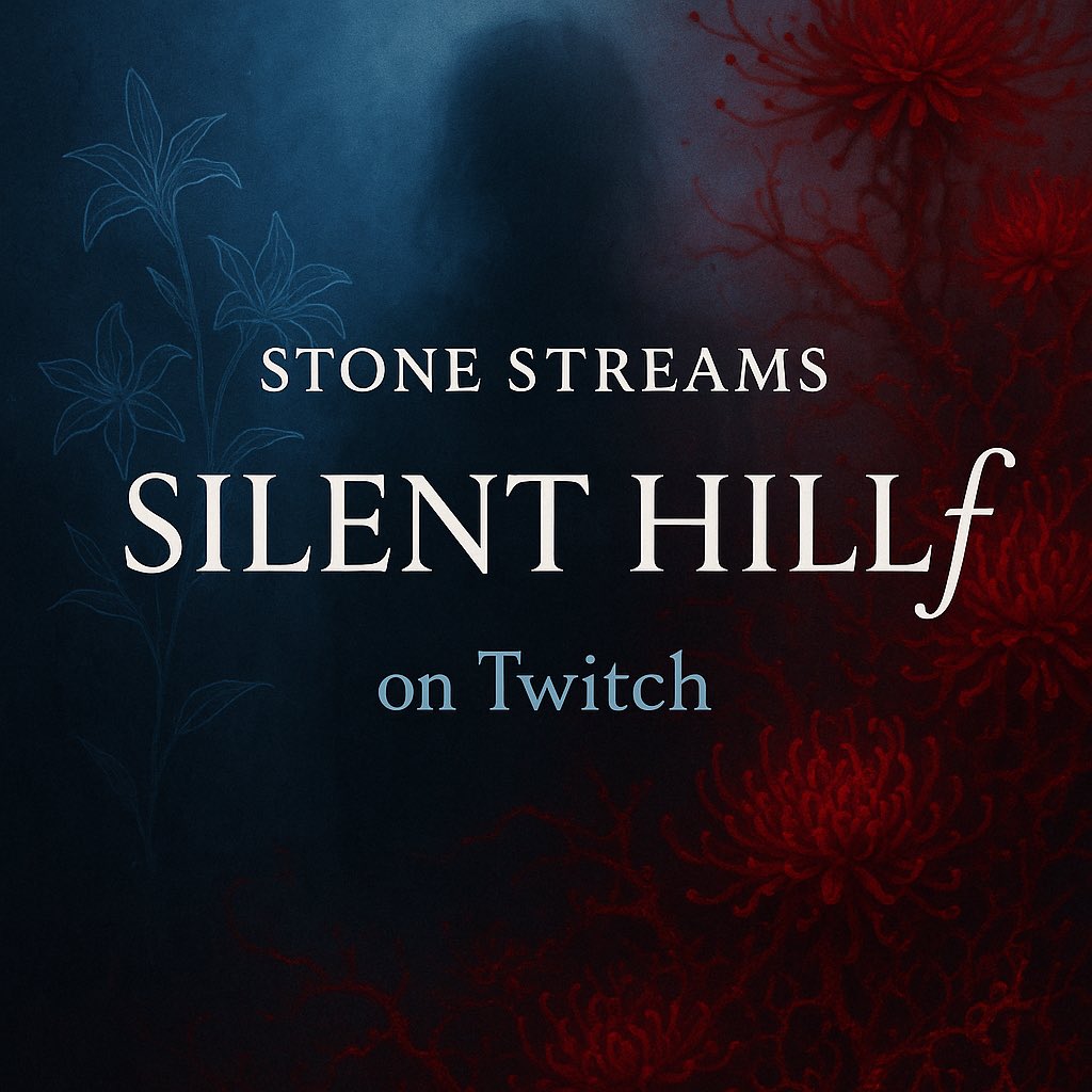 We are L I V E on twitch playing Silent Hill f on whatever day this is lol. 

Come hang out I have snacks!!!