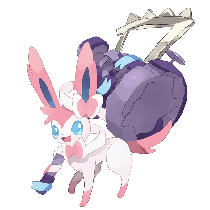 ニンフィア x デカヌチャンのハンマー