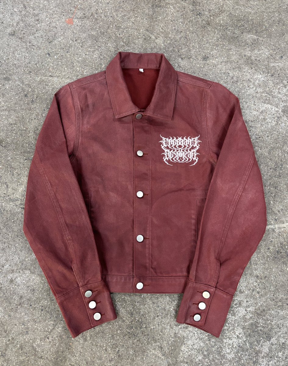 sydneymendes_'s tweet photo. red wax denim set by me, dropping next week . https://t.co/sHLPm58MpL