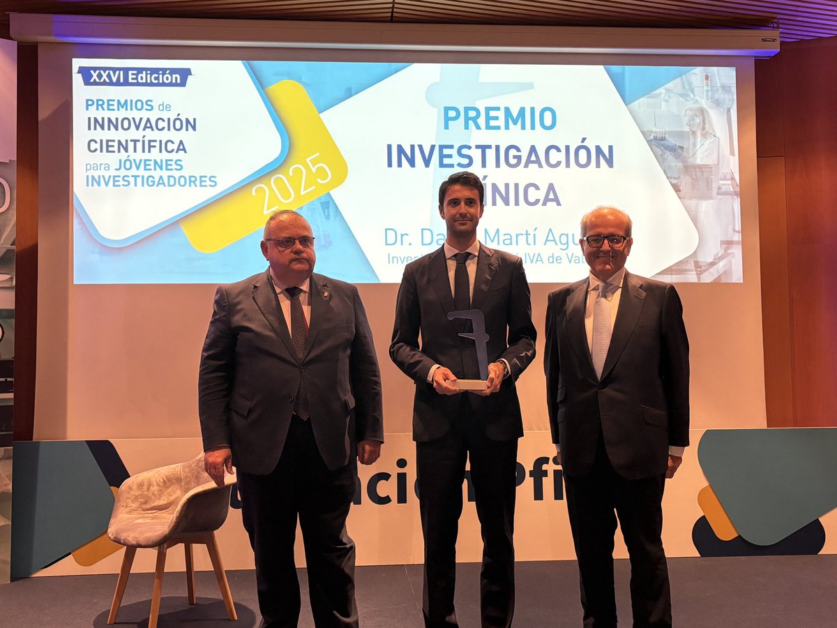 Muy agradecido a la <a href="/Fundpfizer_ES/">Fundación Pfizer ESP</a> por recibir el Premio de Innovación Científica para Jóvenes Investigadores #PremiosFundaciónPfizer

Un logro compartido, un premio con impacto sanitario, un estímulo para el futuro

<a href="/GVAsanitat/">GVA Sanitat</a> <a href="/incliva_iis/">INCLIVA</a> <a href="/GVAclinic/">Hospital Clínic de València</a> <a href="/DigestivoHCV/">Digestivo HCV</a>
<a href="/AEEHLiver/">Asociación Española para el Estudio del Hígado</a>