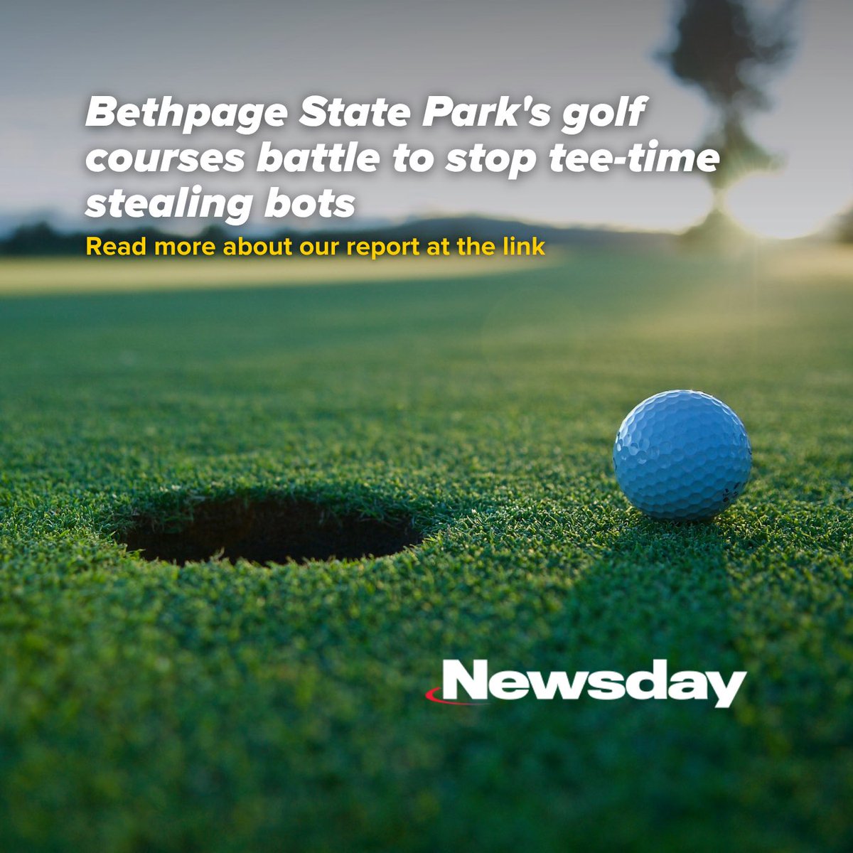 “When bots beat out real life New Yorkers for tee times, the spirit of communal access is lost, eroding public confidence in the integrity of New York’s public systems” - IG Lucy Lang.

#ICYMI: Read about our report on tee times at Bethpage in <a href="/Newsday/">Newsday</a>: nwsdy.li/4ovrKvu
