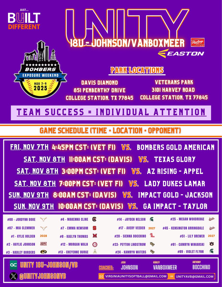 avery_veeder's tweet image. Excited to get back out on the field with my girls in Texas! Come watch some games! @UnityJohnsonVB @UnityCoachJosh @AshVanBoxmeer4 @AnthonyBocchin4