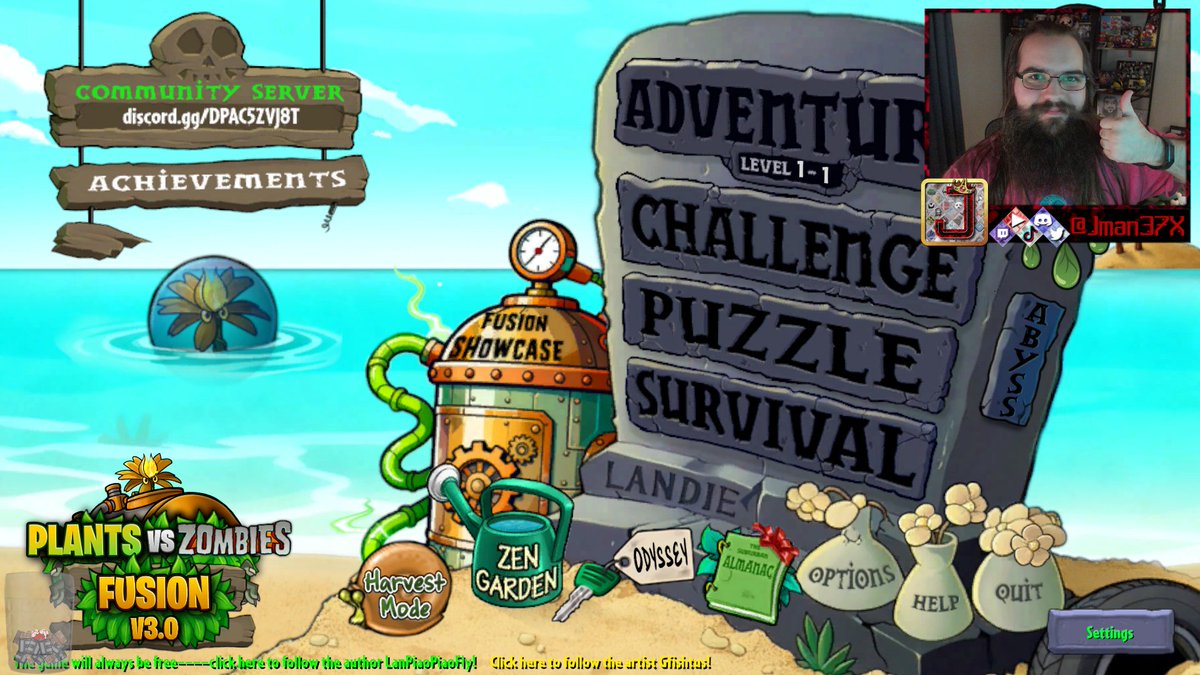 Jman37X's tweet image. going live in 10 for some Plants vs. Zombies: Fusion!! riding off the disappointment of Replanted, let&apos;s try out a game with some real love and care given to it... for the first time!! come relax :) twitch.tv/jman37x #plantsvszombies #pvzfusion #Twitch