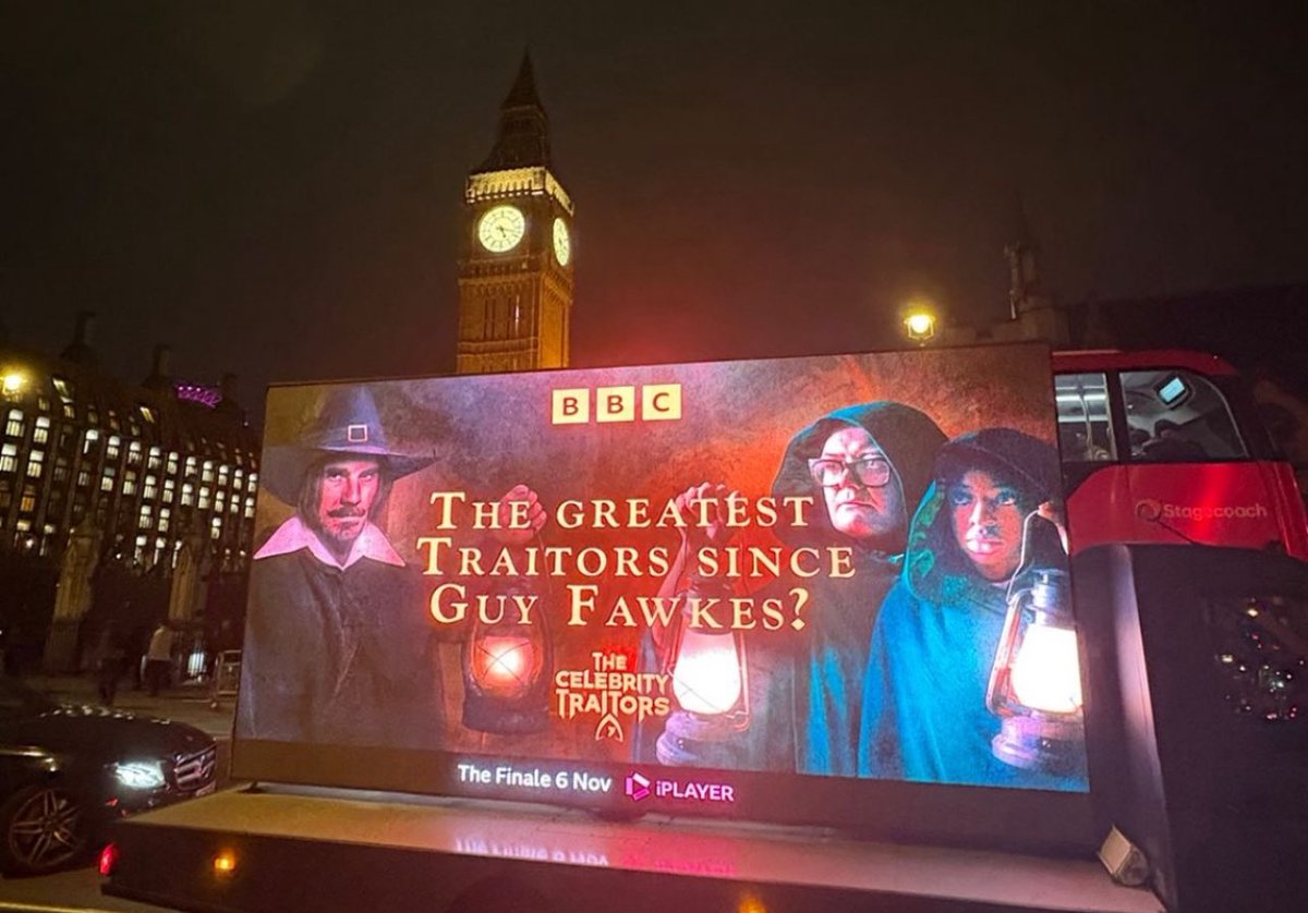 the_traitors_'s tweet image. Brilliant! 🧨 #CelebrityTraitors #BonfireNight