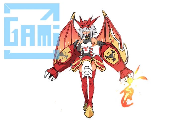 メギドラモンガールver2