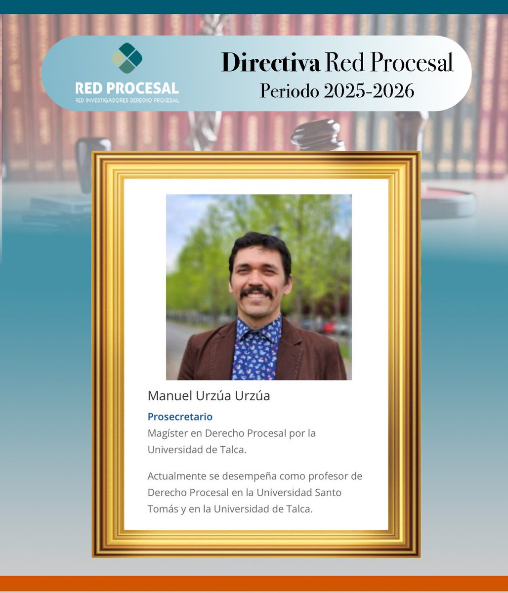 ProcesalRed's tweet photo. https://t.co/CSPOWOh7iY

Nueva Directiva periodo 2025/2026 https://t.co/V4TCljcwPh