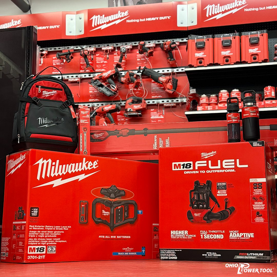 OhioPowerTool's tweet image. Tool lovers, it’s your time, @MilwaukeeTool  just slashed prices on tons of gear! From M18 tools to PACKOUT storage, now’s the time to stock up before it’s gone. Check it out: ohiopowertool.com/price-drops/ma…
...
#MilwaukeeTool #OhioPowerTool #ToolDeals