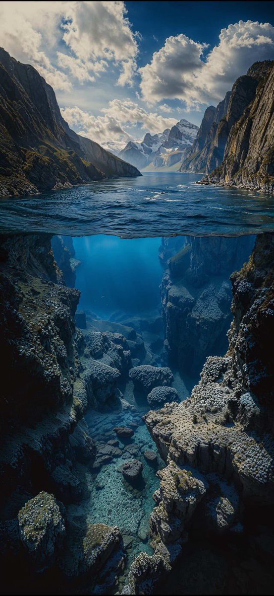 techancestudio's tweet image. Get the underwater wallpaper for iOS 26