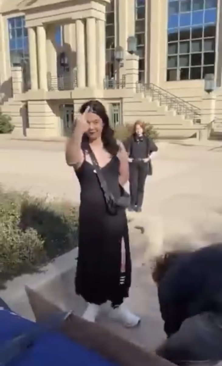 cabot_phillips's tweet image. This same student literally did the exact same thing last week ahead of my event there.

@uiowa are you not going to do anything to protect conservative speech?