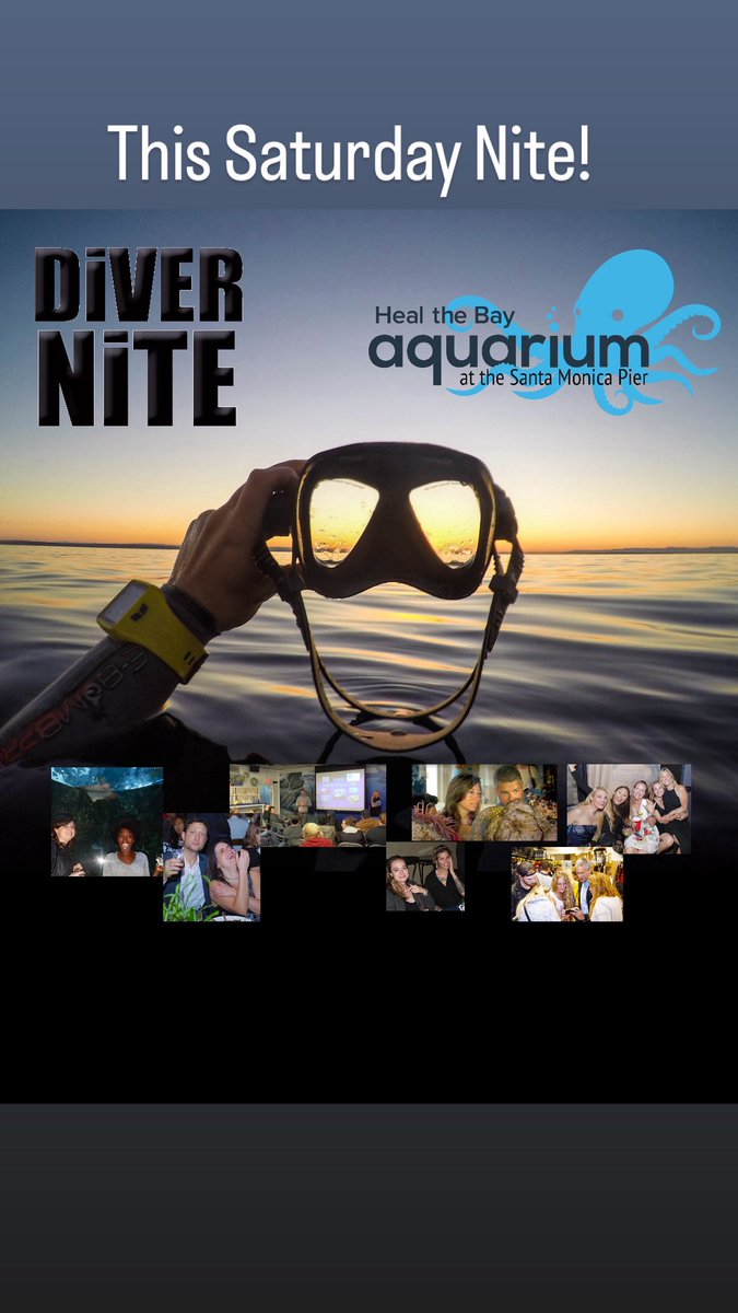 BIG EVENT This Saturday night, November 8 at the Santa Monica pier Aquarium. Call 310-398-5759 to get on the list.  instagram.com/p/DQsHhbVkrGi/…