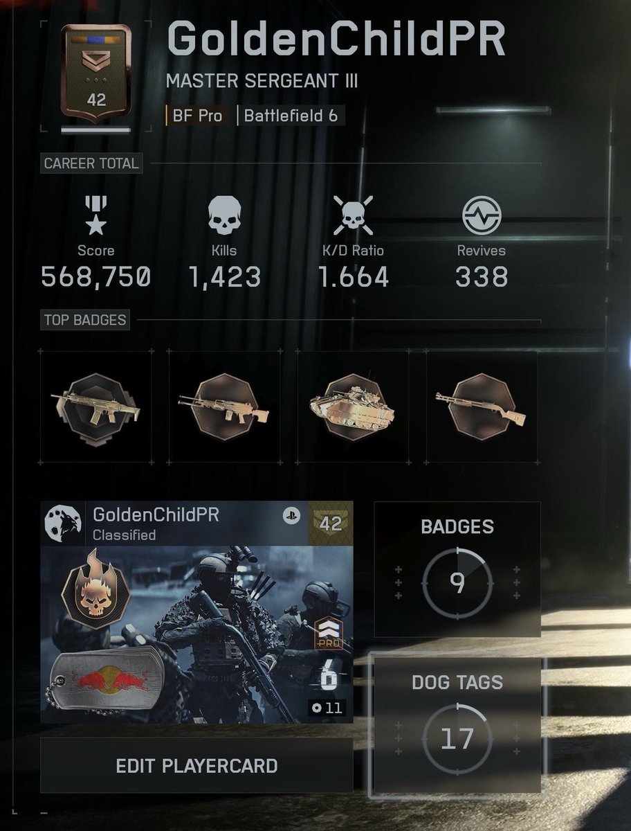 LFG!!  Red Bull promotional dog tag acquired 🥳
#Battlefield6 #RedBull #PS5