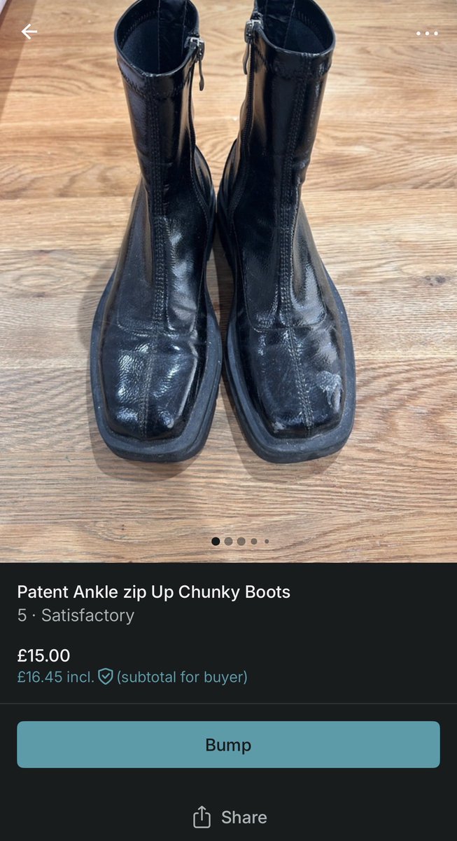 Booted_Lady's tweet photo. Who wants to buy my old Patent Ankle Boots?😈
Been used regularly by me for content, horse riding, trampling and boot worship🔥
#BootFetish #BootWorship #PatentBoots #FinDom #Mistress #BallBusting #PVC  
@FinDommes 

https://t.co/ajGffvM71M https://t.co/ttrwzBDQBz