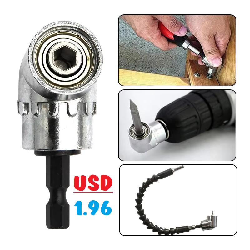 Ajantha42187683's tweet photo. “Turn Tight Spaces into Easy Fixes: Meet the 105° Drill Adapter!”👍
Now Price : USD 1.96 
Buy : https://t.co/VqonDUM9zj
#ElectricDrill#diytools#PowerTools#DrillAccessories#screwdriverextension  #ToolInnovation#WorkshopGear#FixItFast#ToolUpgrade #hardtoreachfix#DrillSmart#tooltok https://t.co/RZxlSZhWJV