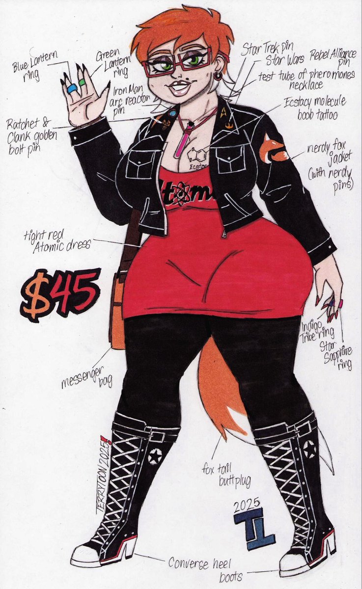 Currently have 3 adoptables for sale! ‘Gothic BBW Slime Witch’ for $40, ‘BBW Girlfailure’ for $40, and ‘Nerdy Bimbo (Penny Poindexter)’ for $45, HMU if you’re serious about purchasing any of these babes! 😉❤️