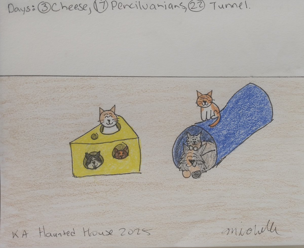 MichelleForNow's tweet image. Colored the Pencilvanians one. It's probably the only one I will do.