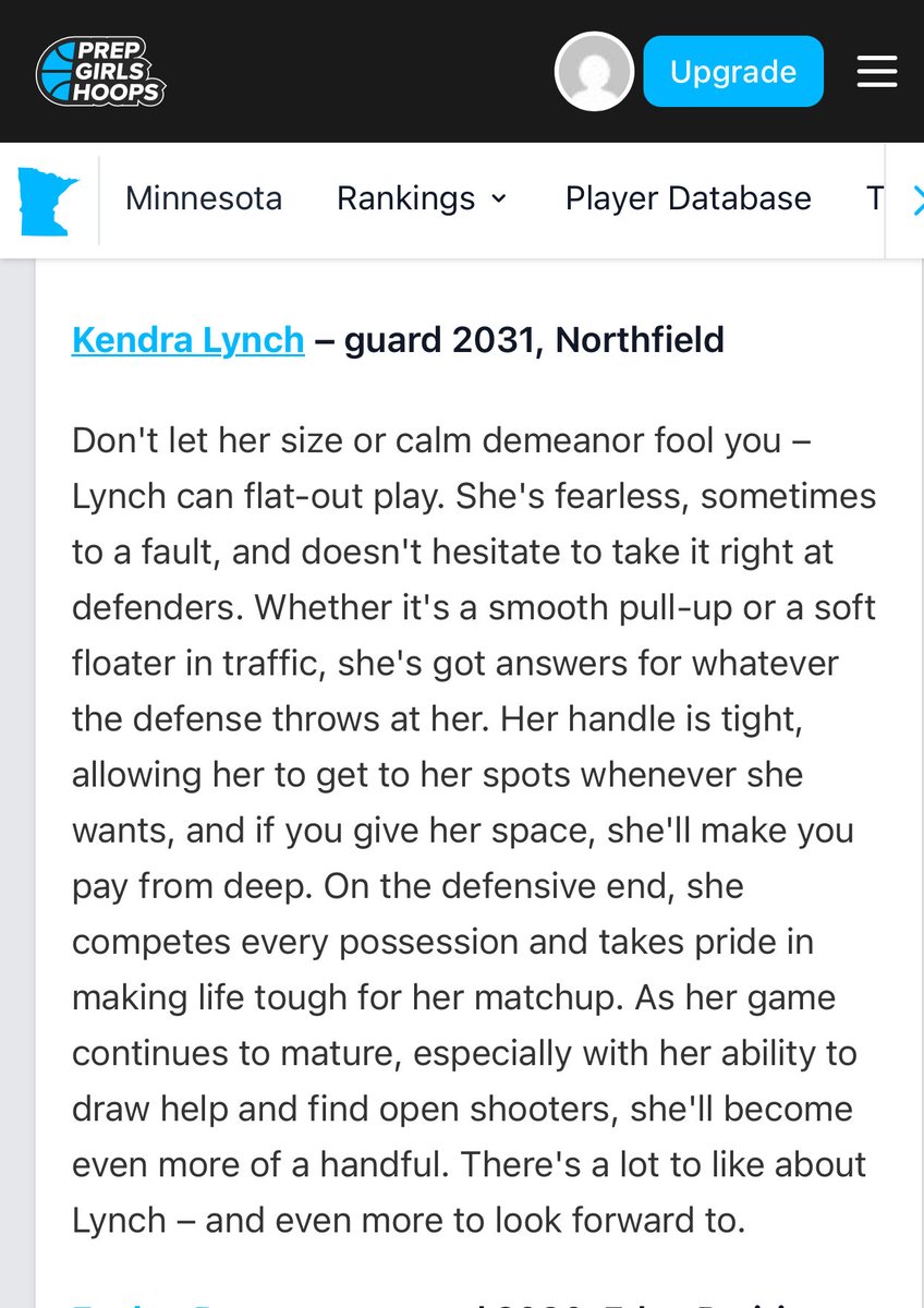 kendralynch2031's tweet photo. Thank you ⁦@tonyragtime76⁩. Having fun competing ⁦@JrAllStarMN⁩ Fall Exclusive. Continuing to put in the work. https://t.co/KVDqAsRpiP