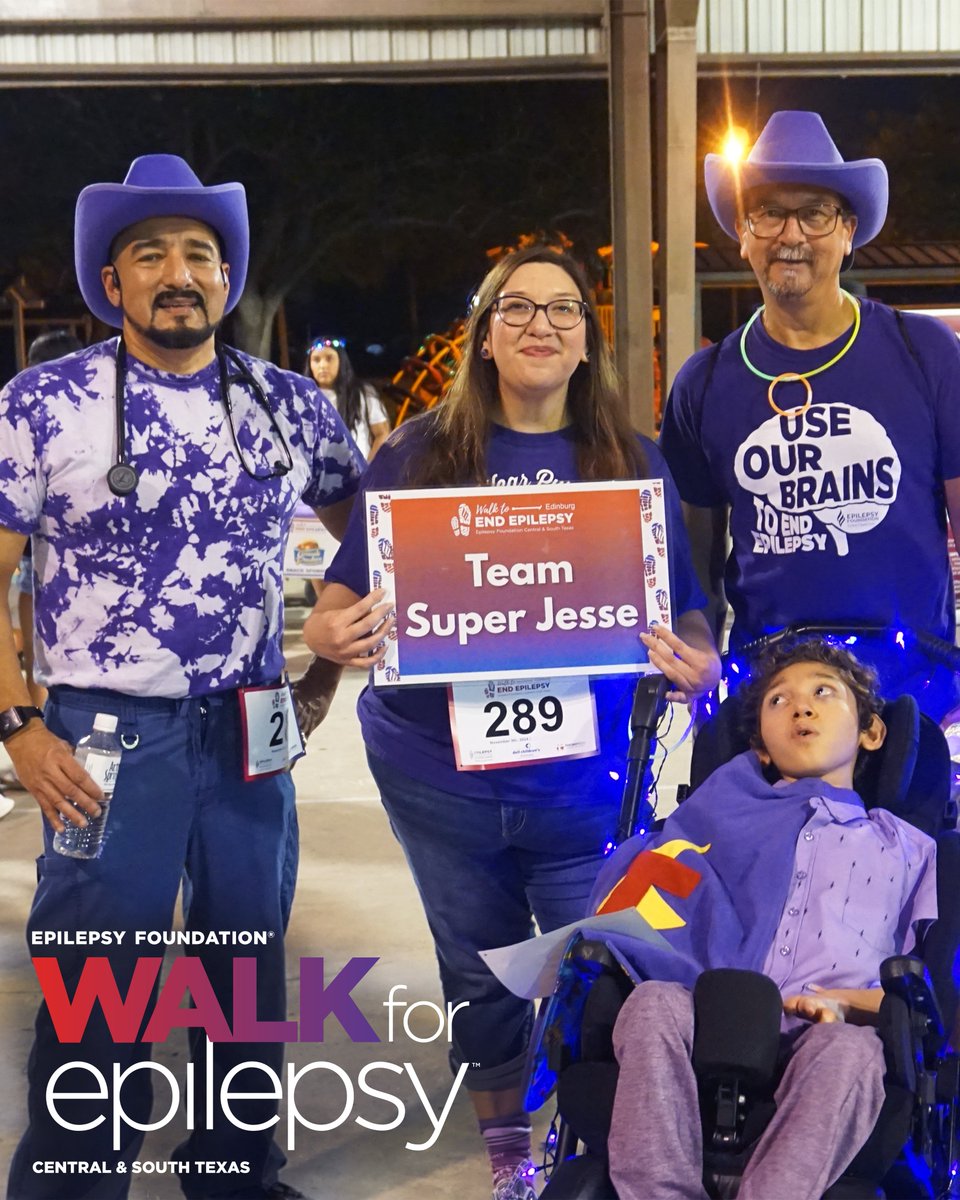EFCST's tweet image. 💜 We’re glowing with excitement, RGV!

The Edinburg Glow Walk For Epilepsy is only a few days away and we can’t wait to see you shine!

Don’t miss the fun, register now and join us as we light up the night for epilepsy awareness. ✨

#GlowWalk #RGVEvents #AllInForEpilepsy