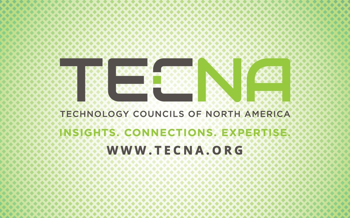 TECNA is an international, membership organization of regional and state/provincial #techcouncils in the US and Canada connecting teams with peers &amp; serving as their collective voice in growing the North American technology economy. Learn about membership: tecna.org/tecna-membersh…