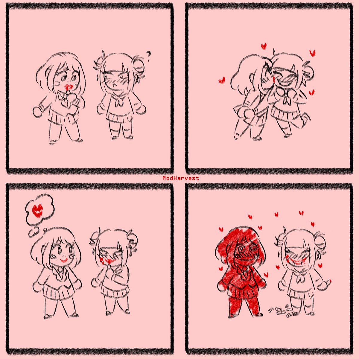 Lipstick and Kisses

#togachako #tgck