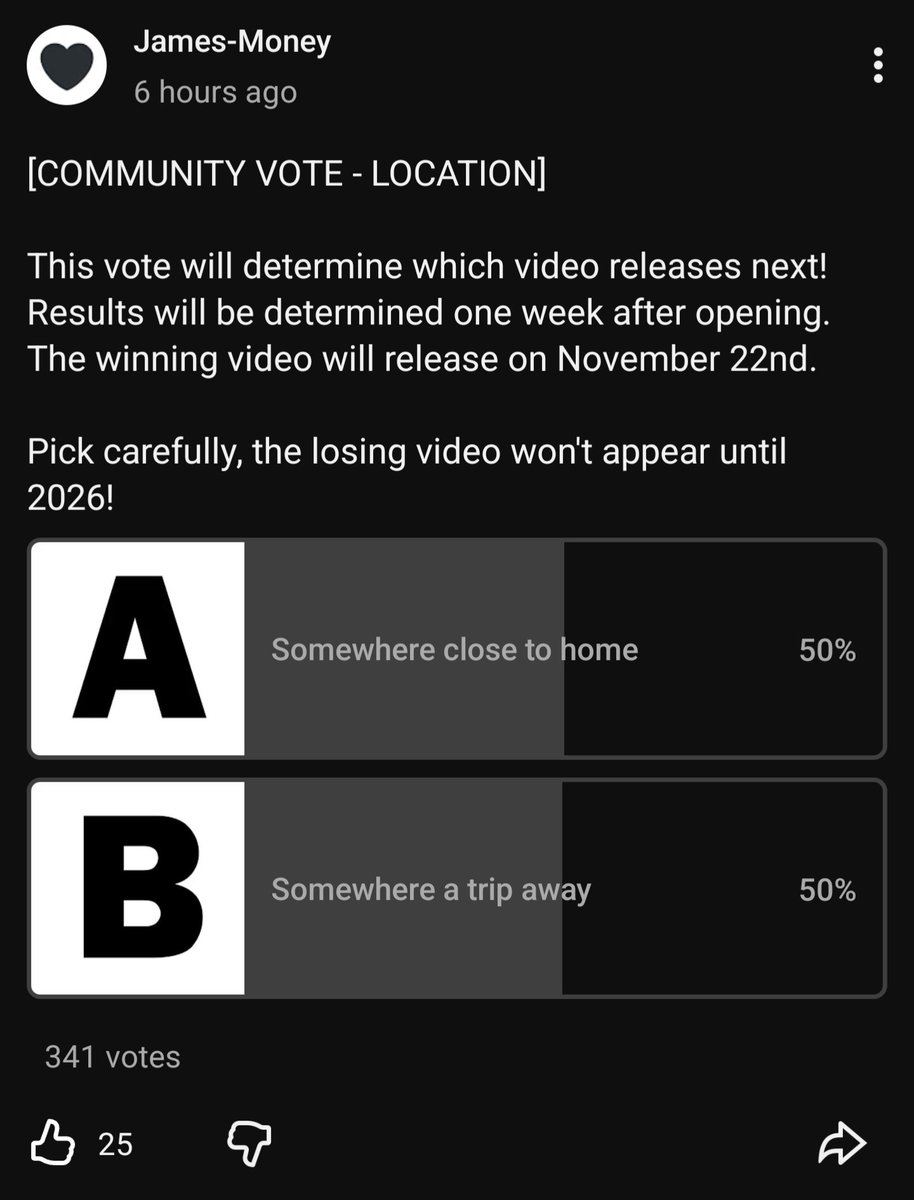 alright how is this even possible. A 50/50 split with an odd number of votes??