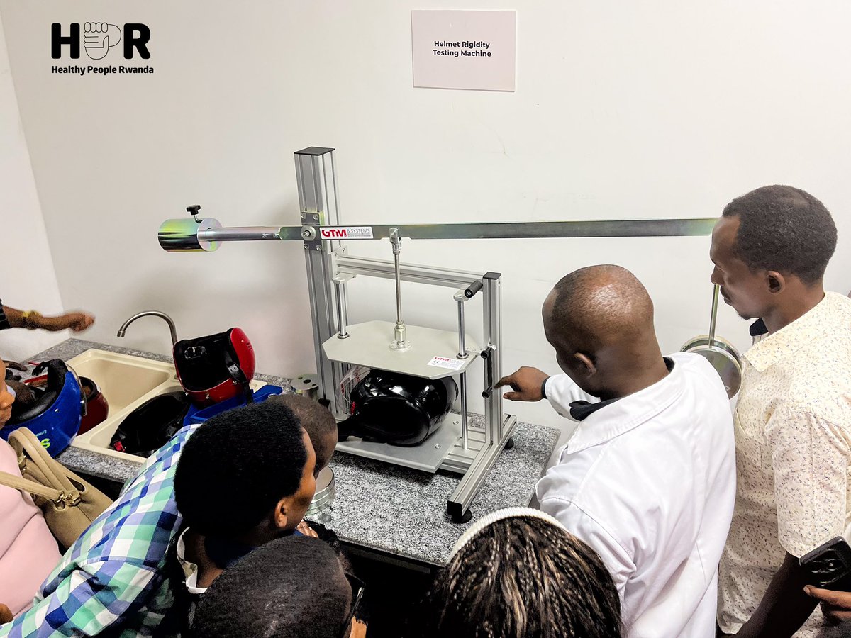 Day 2 of <a href="/InspectorateRw/">Rwanda Inspectorate, Competition & C.P Authority</a> staff training on protective helmet standards and testing featured a hands-on practical session at <a href="/rwandastandards/">Rwanda Standards Board</a> ’s helmet testing lab. 

They had the opportunity to observe and engage in real testing procedures.

#RoadSafety #HPR #Tuwurinde 

<a href="/FIAFdn/">FIA Foundation</a>