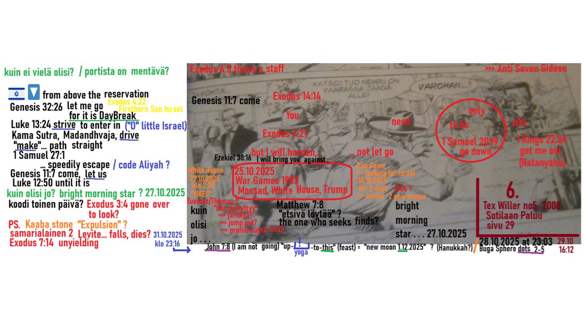 MKunttu79998's tweet image. 6th Tex Willer...
+ I thought some more... with that Pentagon... plus clouds

and soon there will be a new #Twitter #Profile #BackgroundPicture... as 7th Tex Willer...

maybe there is more than it can be seen