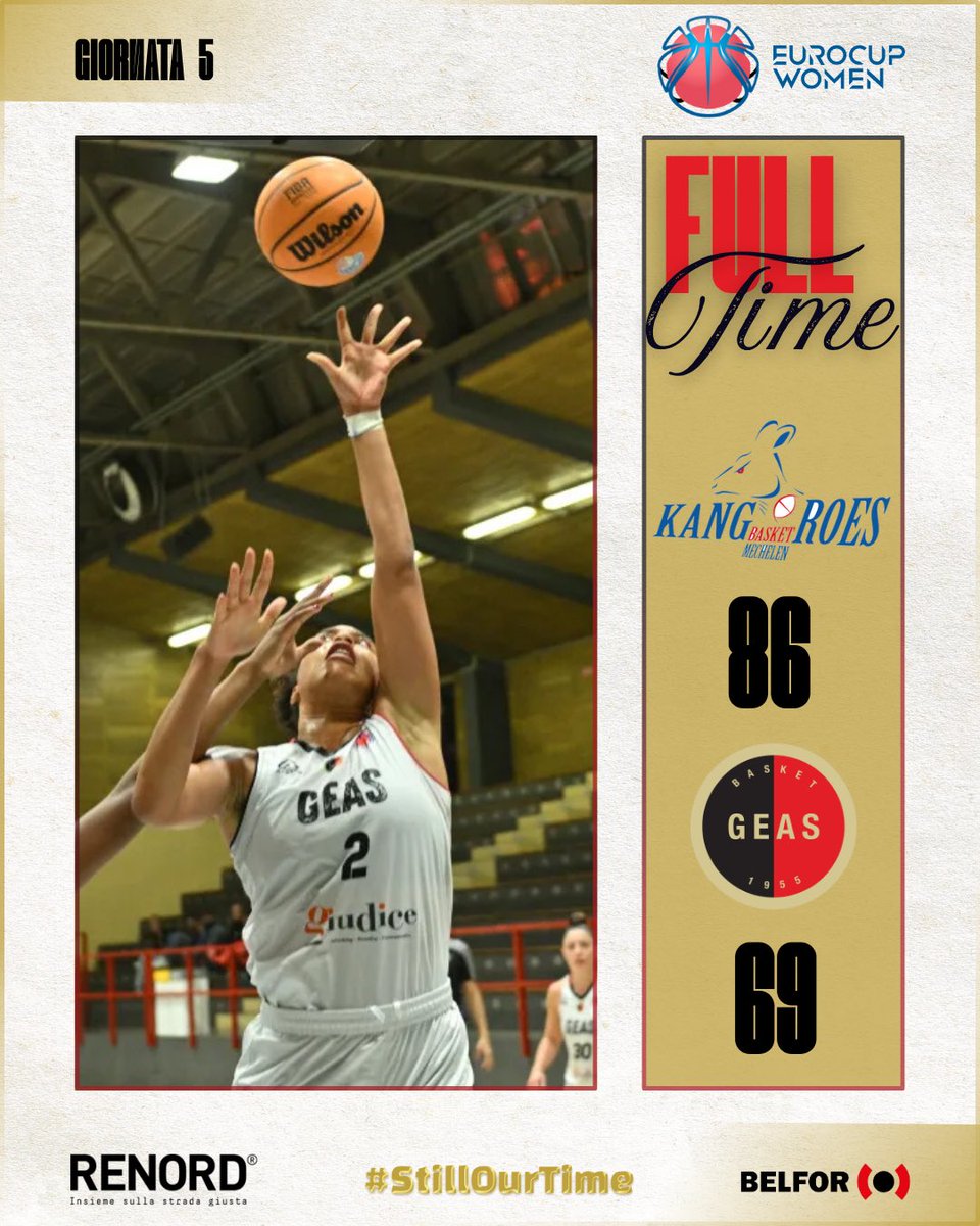 On to the next one 🧘🏻‍♀️

#geasbasket #stillourtime #EuroCupWomen