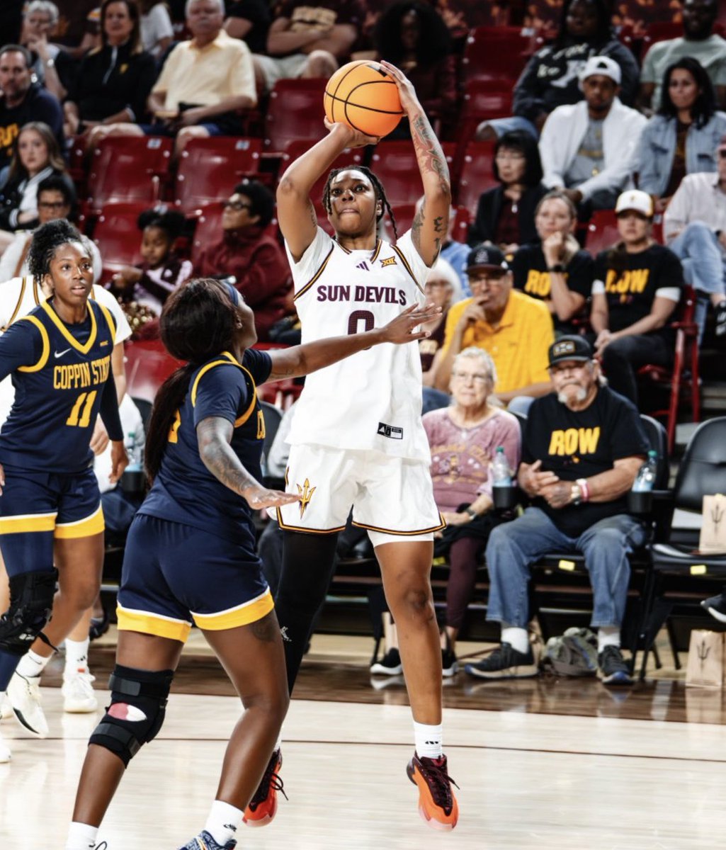 Gabby Elliott became the second <a href="/Big12Conference/">Big 12 Conference</a> player this century to have at least 15 points, 4 rebounds and 7 steals in a season opener. 

The other was Texas A&amp;M’s Morenike Atunrase to start the 2006-07 season.