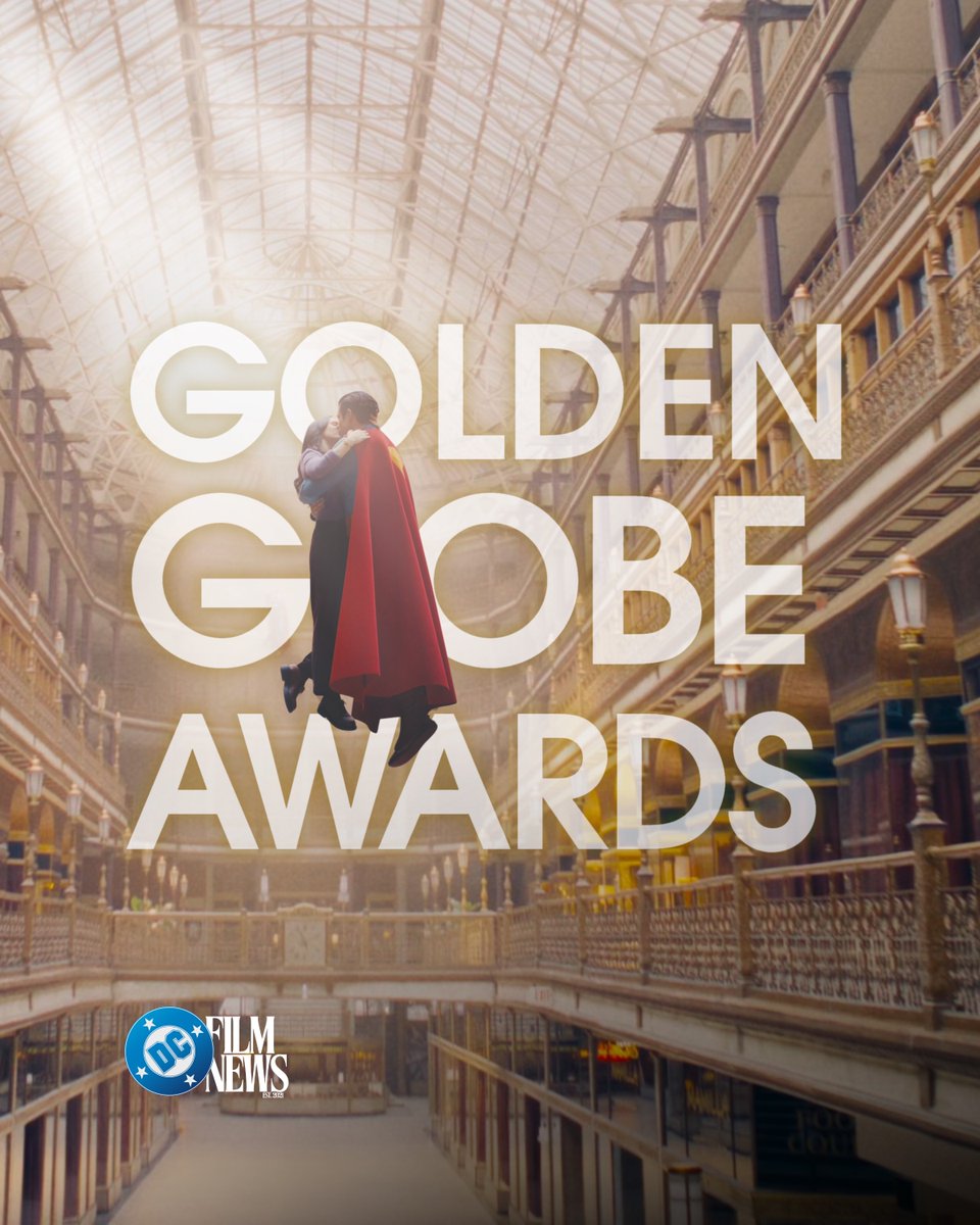 DCFilmNews's tweet photo. ‘SUPERMAN’ has been submitted in the Drama categories at the Golden Globes, including:

• Best Motion Picture (Drama)
• Best Director – James Gunn
• Best Actor – David Corenswet
• Best Supporting Actress – Rachel Brosnahan
• Best Supporting Actor – Nicholas Hoult

(Via: https://t.co/KnhdTp8dPW)