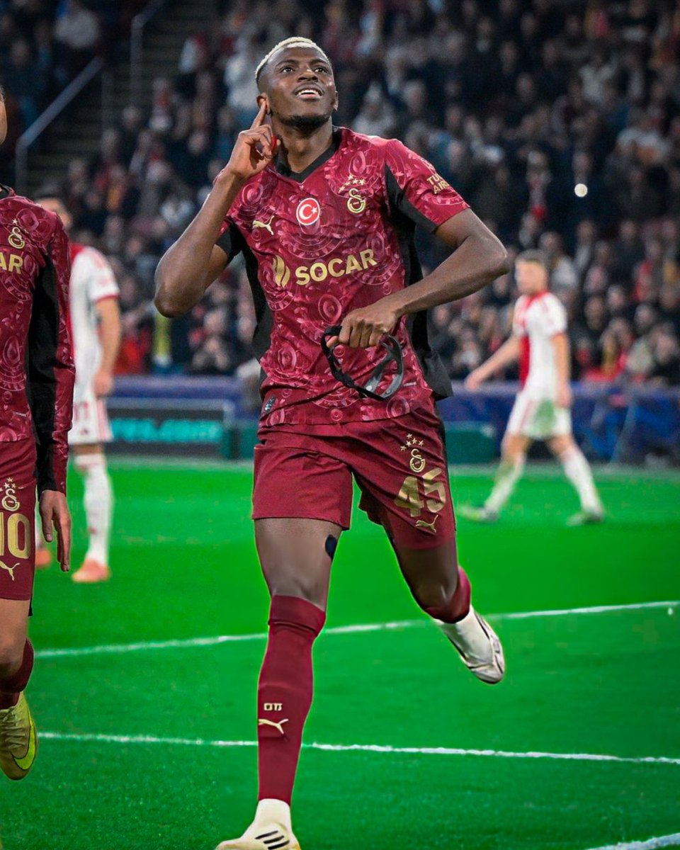 — 3 games 
— 6 goals 

Victor Osimhen is currently the Champions League top scorer with six goals 😎