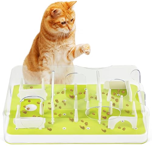 An item on my Throne wishlist just got fully funded: ALL FOR PAWS Interactive Cat Puzzle Feeder Food Treat Puzzle, Treat Game Maze Toy Cat Brain Stimulation Toys Slow Feeder Kitten Enrichment Toys Indoor - Classic . Thank you! throne.com/dheitiplays #Wishlist #Throne