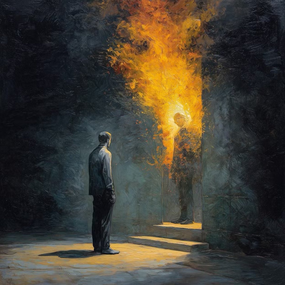 LucaPonsatoArt's tweet image. Grateful to have an artwork so important to me in @SuperRare’s November curation: “Synthetic Nostalgia” and to be among so many brilliant artists that I respect!

“conversations with my past self.”