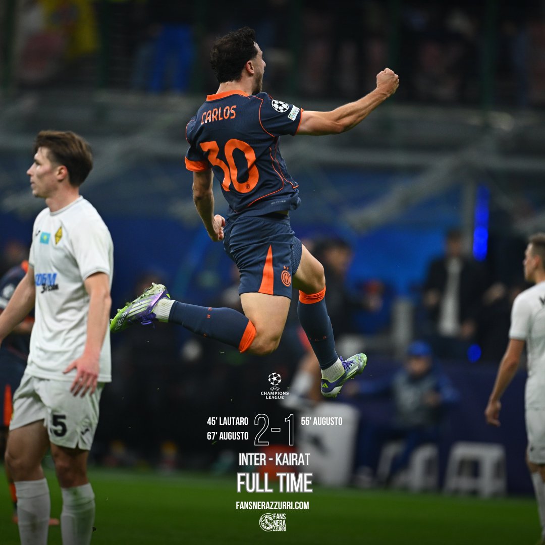 FansNerazzurri's tweet image. Menang dan perlu 4 poin lagi dari 4 pertandingan untuk memastikan lolos ke fase 16 besar tanpa kualifikasi ..