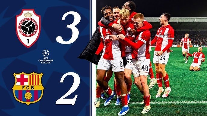 Beating Barcelona in the Champions League is not for everyone 🤷‍♂️

#CLUBAR