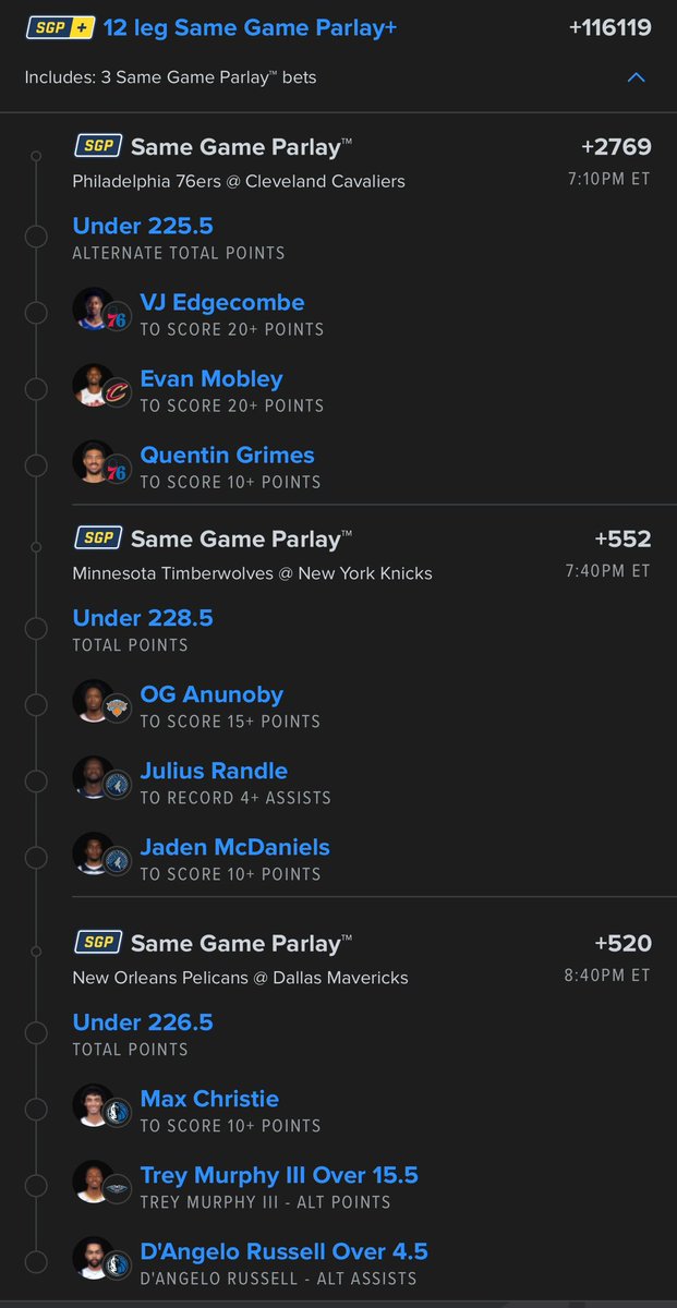 BIG BOARD BETS tweet media