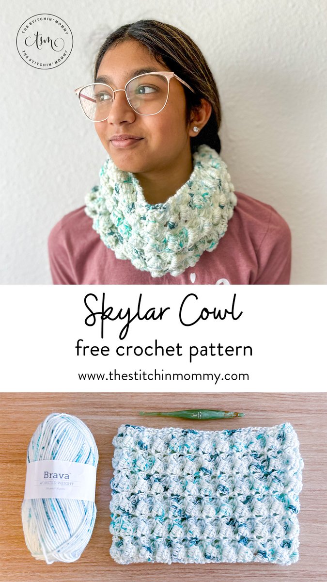 stitchin_mommy's tweet photo. Skylar Cowl Free Crochet Pattern https://t.co/VbIJgFgCl4 https://t.co/4zghXXOo8c