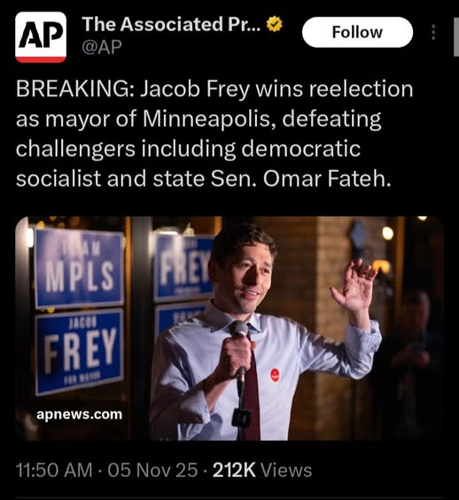 A zionist beat an antizionist in Minnesota, a hotbed of leftist activity. This is a good sign, but also more proof that leftists just don't vote.