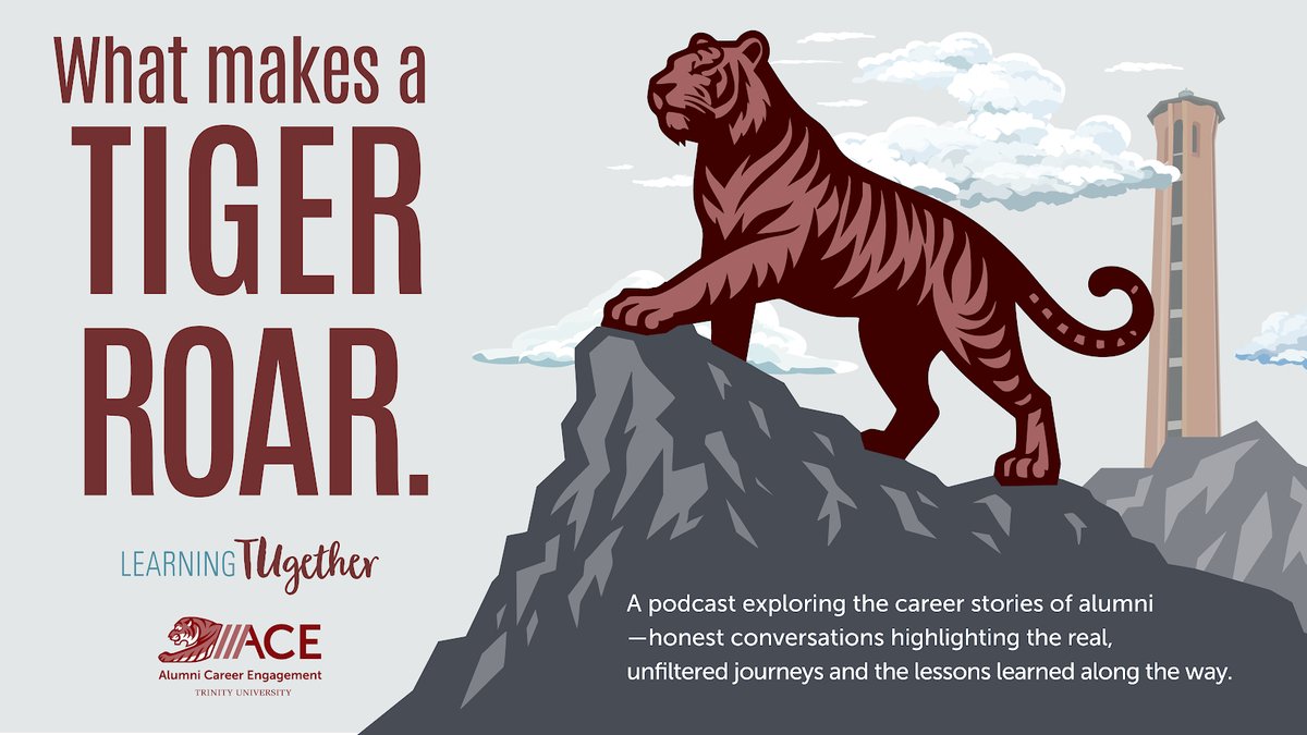 TrinityUAlumni's tweet image. ACE is excited to present 𝙒𝙝𝙖𝙩 𝙈𝙖𝙠𝙚𝙨 𝙖 𝙏𝙞𝙜𝙚𝙧 𝙍𝙤𝙖𝙧, a new podcast where #TrinityUAlumni identify the key moments in their lives, those proverbial fork-in-the-road decisions, that substantially contributed to their career journey and sense of self.

Hosted by…