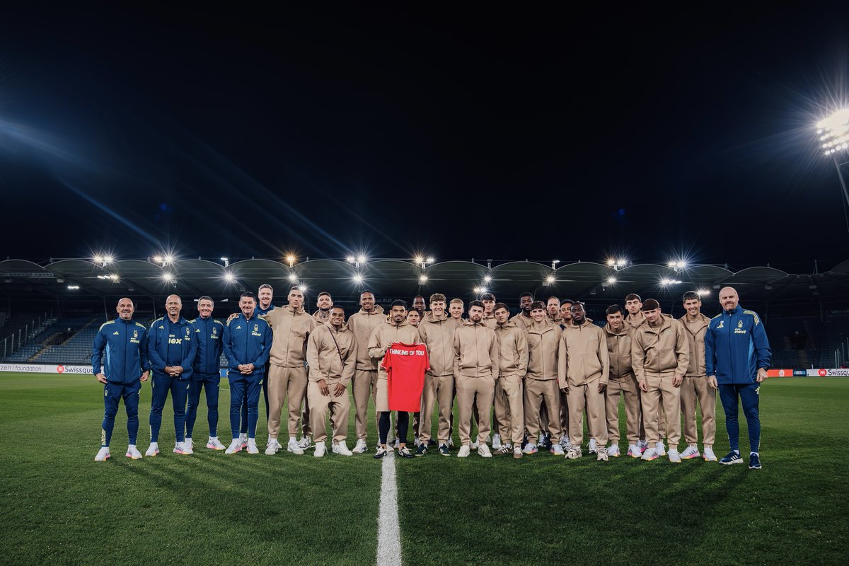 Thinking of you. ❤️

Our thoughts continue to be with all those affected by the train attack on Saturday 1 November, including the Nottingham Forest supporters who demonstrated extraordinary courage and undoubtedly helped prevent even greater harm.