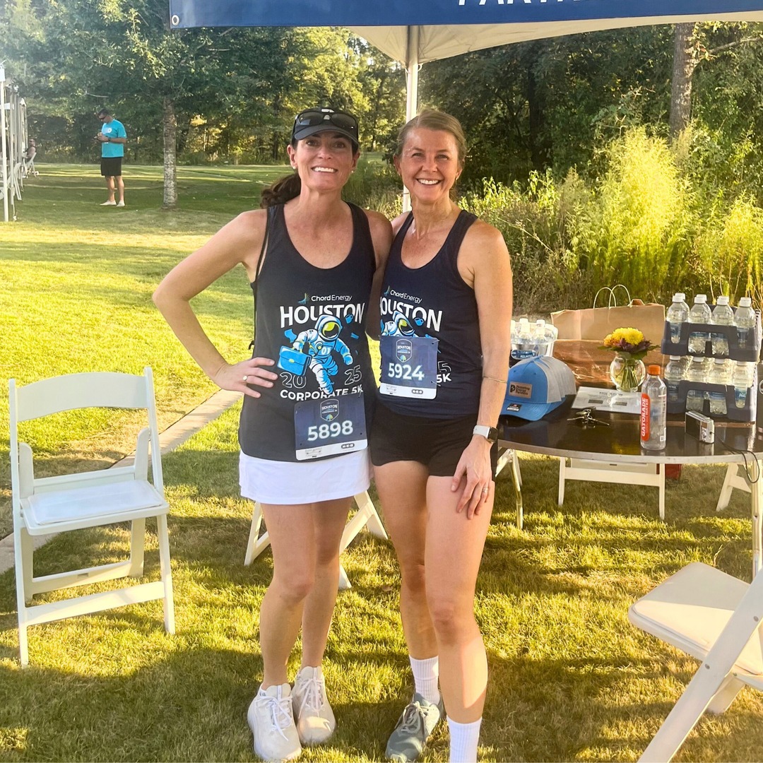 Pickering Energy Partners was spotted in the wild at the Chord Energy Houston Corporate 5K last week.

👟Congratulations to the Memorial Park Conservancy on another uplifting fundraiser!