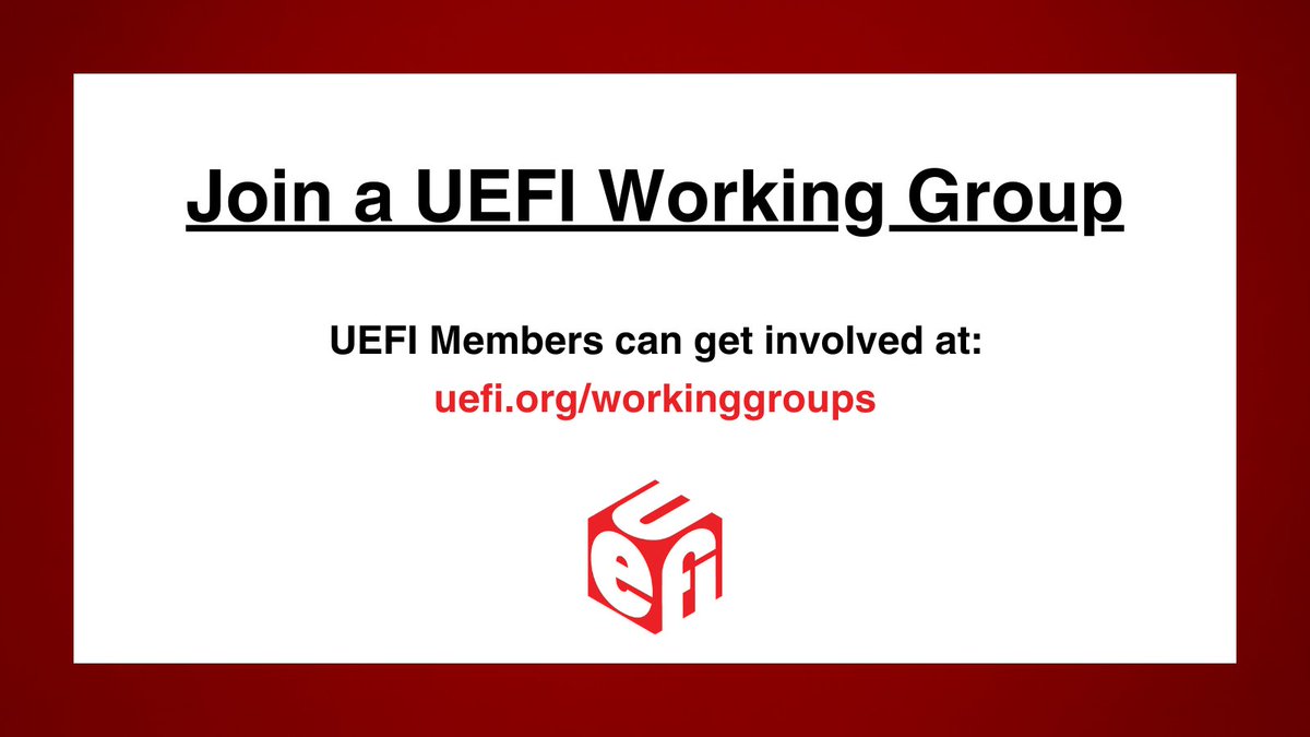 UEFI Forum tweet media