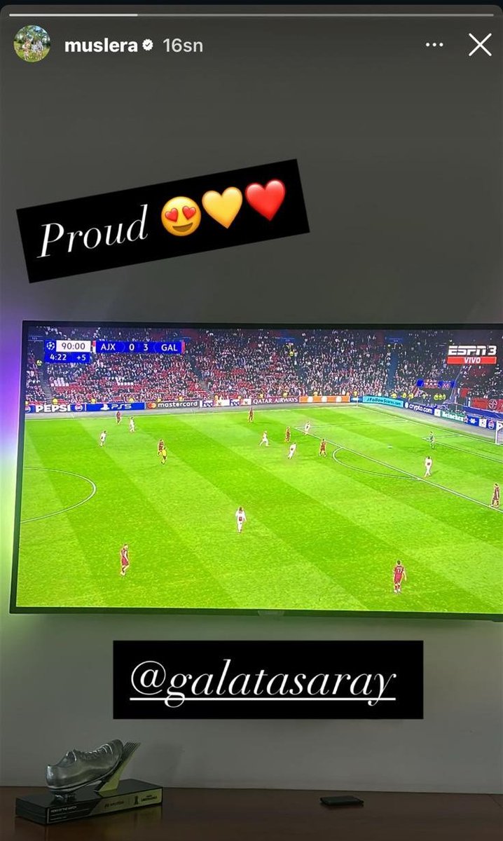 Kaptan Muslera: "Gurur duyuyorum"