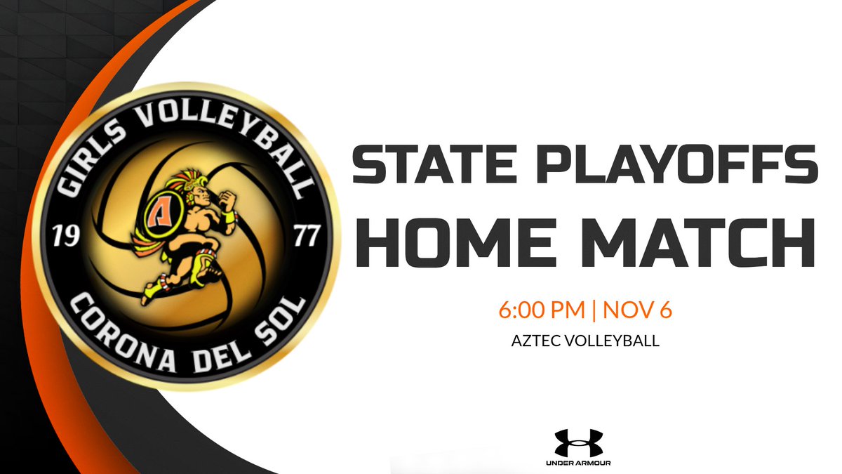 CoronaDelSolVB's tweet image. Hosting Round 1 Tmrw at 6pm💪
BE THERE AND BE LOUD,  @cdstribe !!

#letsgoaztecs #bleedorange #coronadelsol #cdsaztecvb