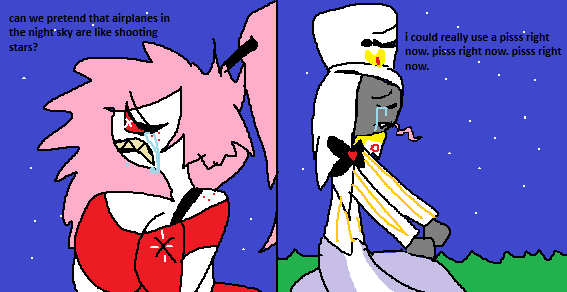 Nyxako_'s tweet photo. all i saw when hearing that song
#hazbinhotel #hazbinhotelseason2 #cherrysnake https://t.co/9aMuTUrUVS