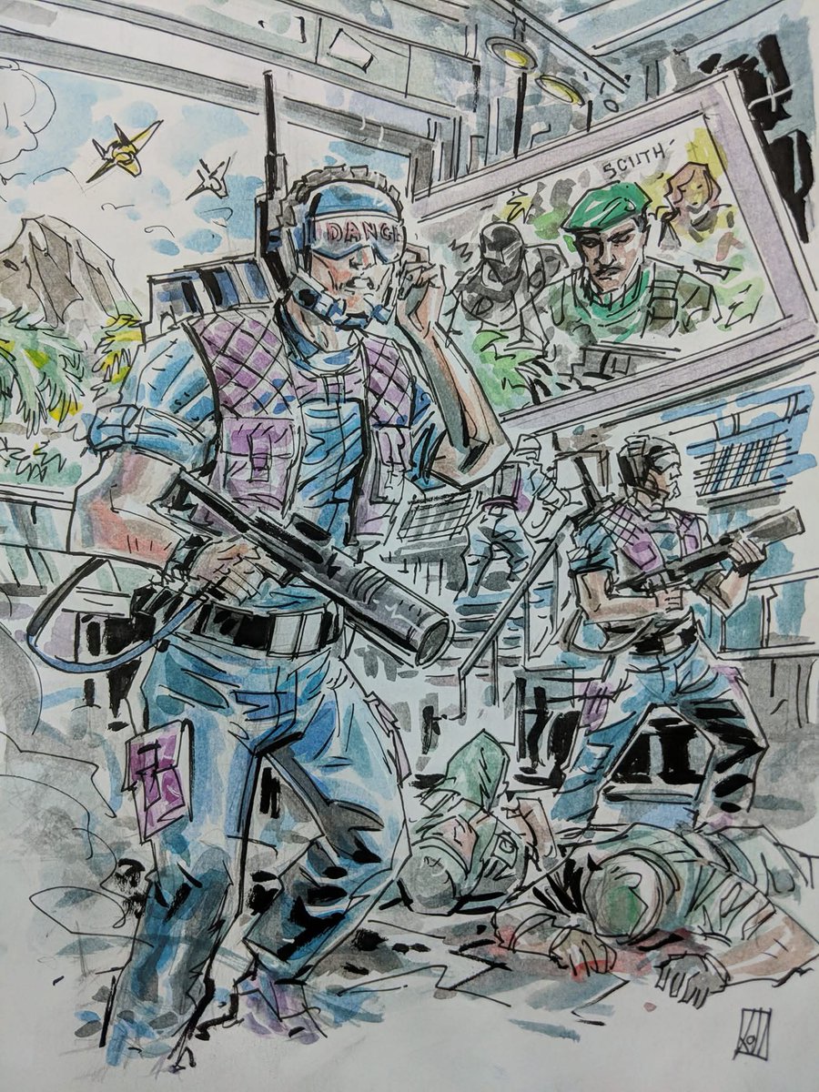 The Televipers &amp; <a href="/deankotz/">Dean Kotz</a> are letting us know it's #Joevember. #GIJoe #Cobra #ComicArt